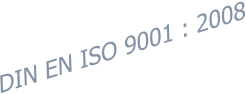 DIN EN ISO 9001 : 2008